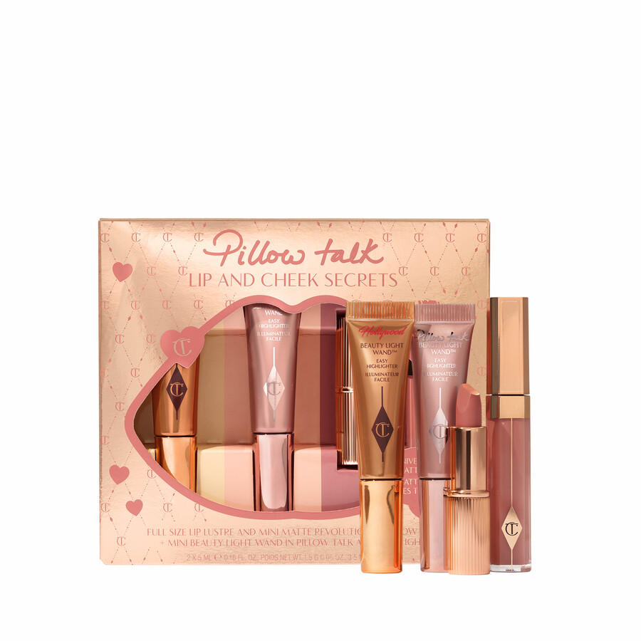 segreti di labbra e guance del pillow talk