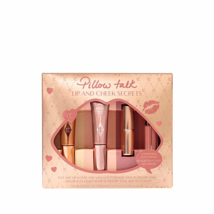 segreti di labbra e guance del pillow talk