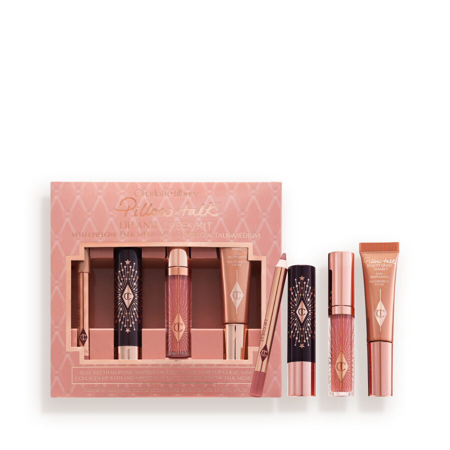 kit labbra e guance iconico pillow talk