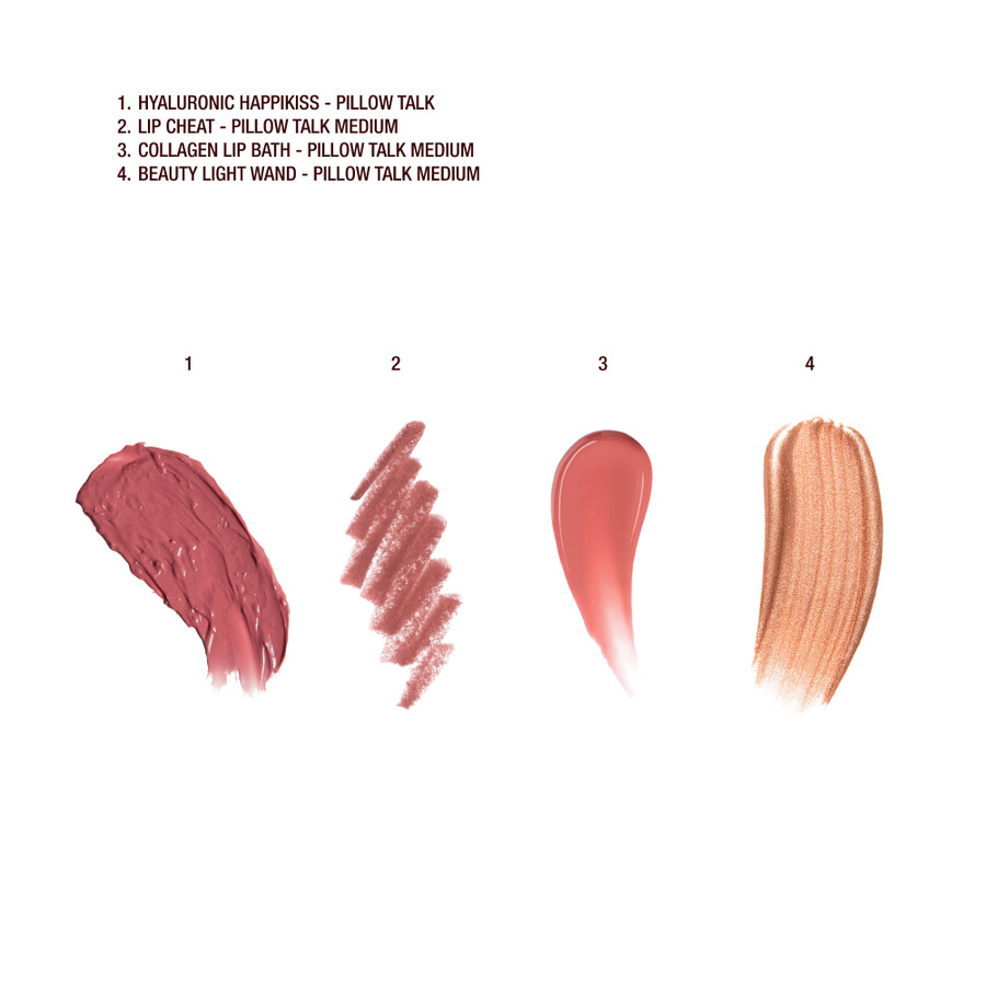 kit labbra e guance iconico pillow talk