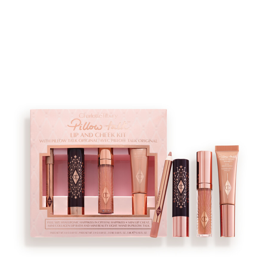 kit labbra e guance iconico pillow talk