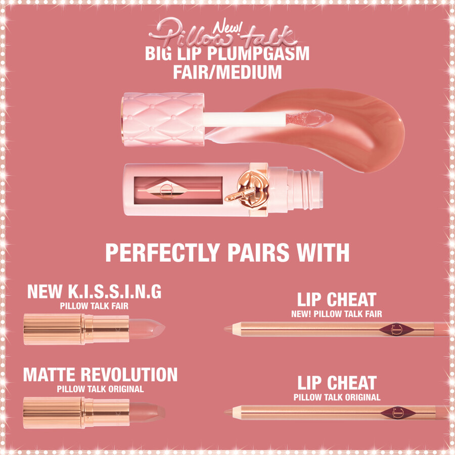 pillow talk trio labbra perfetto carnoso e imbottito
