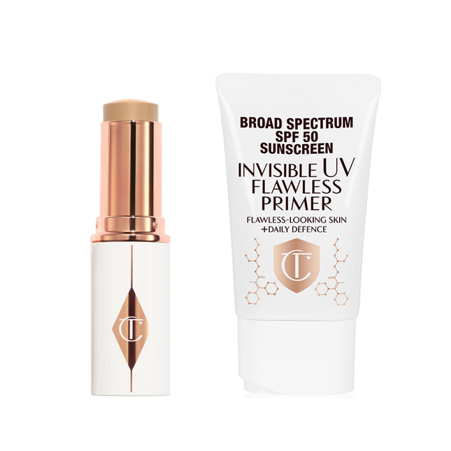 kit spf 50 invisibile e luminositÀ irreale
