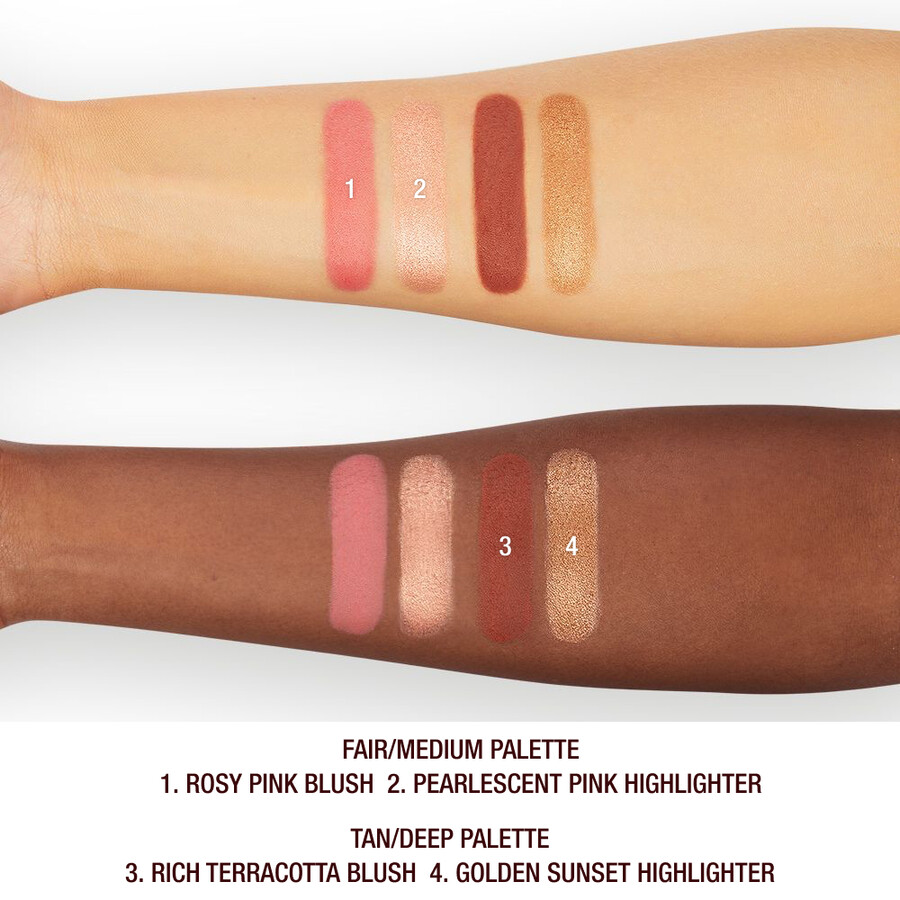 palette hollywood blush glow glide