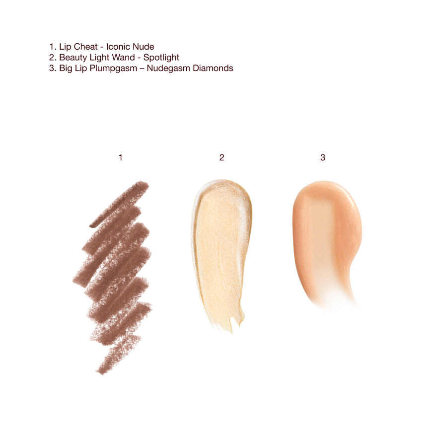 kit super nudes spotlight per labbra e guance