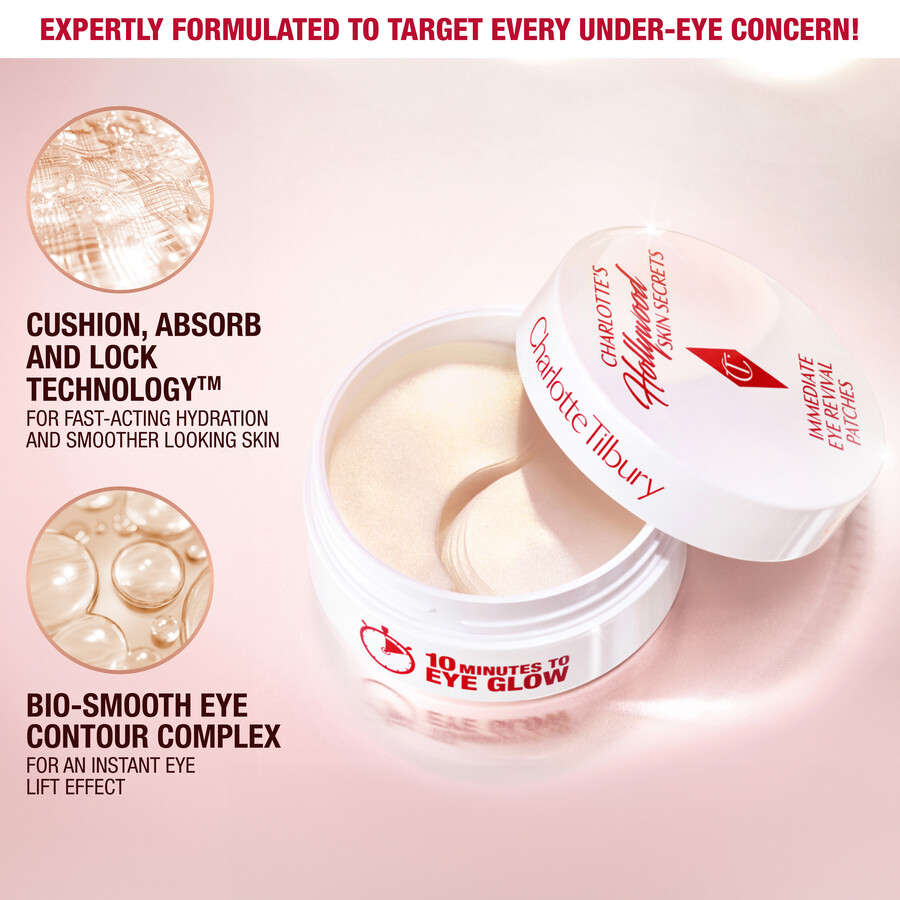 charlottes hollywood skin secrets cerotti ravvivanti immediati per gli occhi