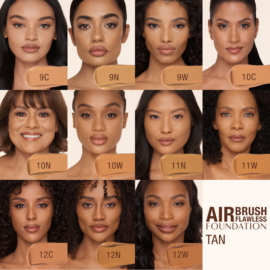 kit perfetto opacizzante e fissante per airbrush flawless